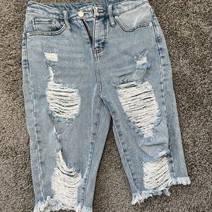 Distressed Bermuda shorts: Brand: Wild Fable, Target